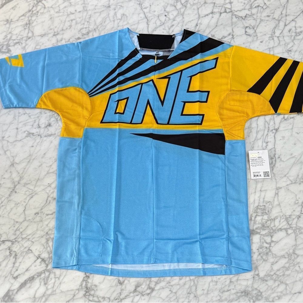 NWT Sz L Mens Ion SS Cycling Jersey Mountain Biking BMX Downhill Racing